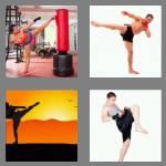 4 pics 1 word 7 letters kickbox