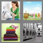 4 pics 1 word 7 letters laundry