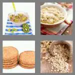 4 pics 1 word 7 letters oatmeal