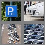 4 pics 1 word 7 letters parking