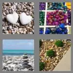 4 pics 1 word 7 letters pebbles