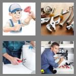 4 pics 1 word 7 letters plumber