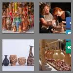 4 pics 1 word 7 letters pottery