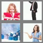 4 pics 1 word 7 letters present