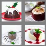 4 pics 1 word 7 letters pudding