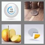 4 pics 1 word 7 letters quarter