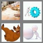 4 pics 1 word 7 letters rolling