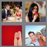 4 pics 1 word 7 letters romance