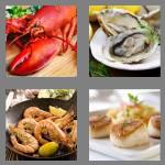 4 pics 1 word 7 letters seafood