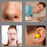 4 pics 1 word 7 letters snoring