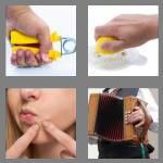 4 pics 1 word 7 letters squeeze