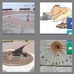 4 pics 1 word 7 letters sundial