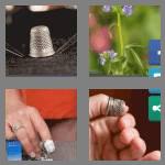 4 pics 1 word 7 letters thimble