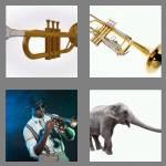 4 pics 1 word 7 letters trumpet