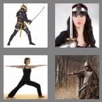 4 pics 1 word 7 letters warrior