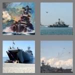 4 pics 1 word 7 letters warship