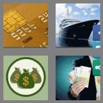 4 pics 1 word 7 letters wealthy