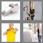 4 pics 1 word 7 letters whistle