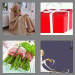 4 pics 1 word 7 letters wrapped