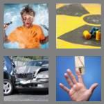 4 pics 1 word 8 letters accident