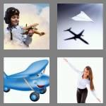 4 pics 1 word 8 letters airplane