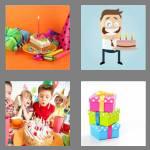 4 pics 1 word 8 letters birthday