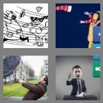 4 pics 1 word 8 letters blustery