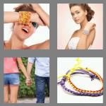 4 pics 1 word 8 letters bracelet