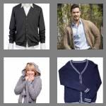 4 pics 1 word 8 letters cardigan