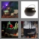 4 pics 1 word 8 letters cauldron