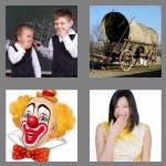 4 pics 1 word 8 letters chuckles