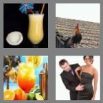 4 pics 1 word 8 letters cocktail