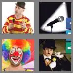 4 pics 1 word 8 letters comedian