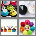 4 pics 1 word 8 letters cupcakes