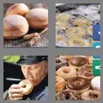 4 pics 1 word 8 letters doughnut