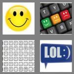 4 pics 1 word 8 letters emoticon