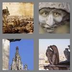 4 pics 1 word 8 letters gargoyle