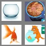 4 pics 1 word 8 letters goldfish