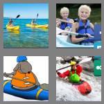 4 pics 1 word 8 letters kayaking