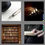 4 pics 1 word 8 letters literary