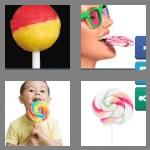 4 pics 1 word 8 letters lollipop