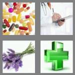 4 pics 1 word 8 letters medicine