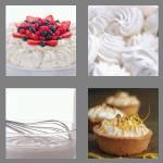 4 pics 1 word 8 letters meringue