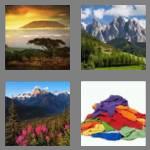 4 pics 1 word 8 letters mountain