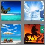 4 pics 1 word 8 letters paradise