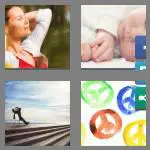 4 pics 1 word 8 letters peaceful