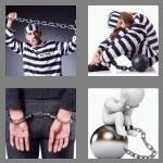 4 pics 1 word 8 letters prisoner