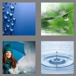 4 pics 1 word 8 letters raindrop