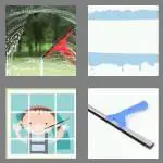 4 pics 1 word 8 letters squeegee