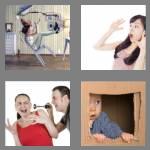 4 pics 1 word 8 letters startled